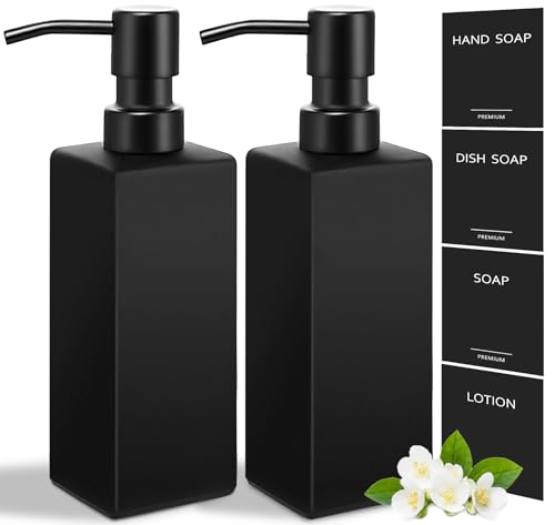 GMISUN Black Soap Dispenser Hand