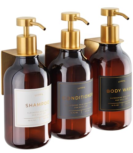 Shower Shampoo Dispenser Wall Mounted