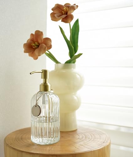 JASAI 18Oz Glass Soap Dispenser view 5