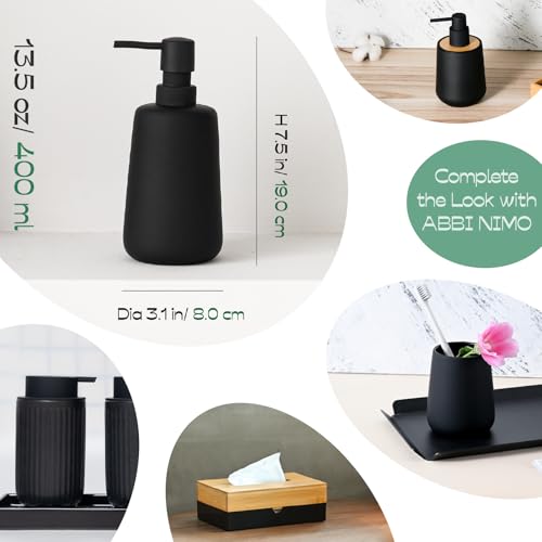 ABBI NIMO Matte Black Ceramic view 3