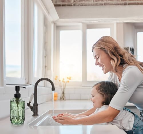 JASAI 18Oz Green Soap Dispenser view 4