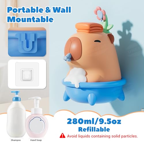 UNEEDE Capybara Hand Soap Dispenser view 5
