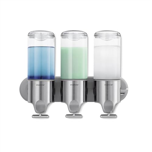 simplehuman Triple Wall Mount Pumps