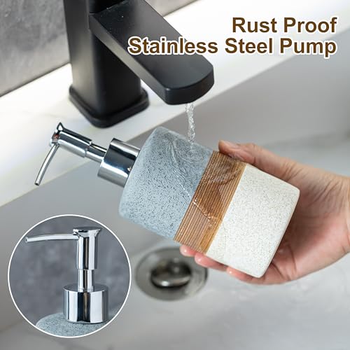 Cormomu Ceramic Soap Dispenser Set view 5