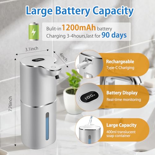 Automatic Foaming Soap Dispenser with view 4