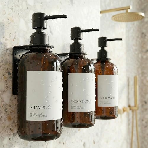 Stylish Shampoo and Conditioner Dispenser